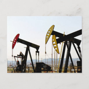 Pumpjacks postcard