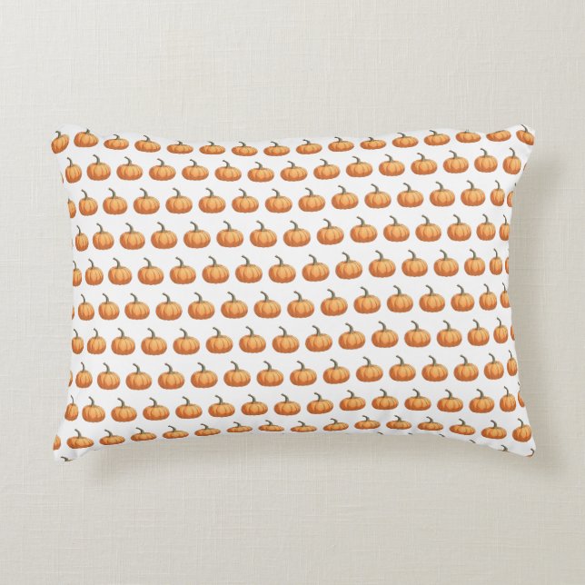 Pumpkin Accent Pillow (Front)