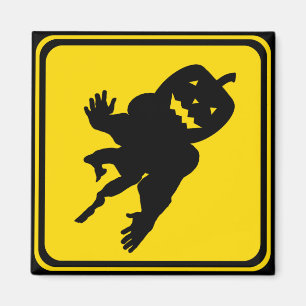 Pumpkin Ahead ! Magnet