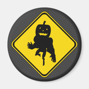 Pumpkin Ahead ! Magnet
