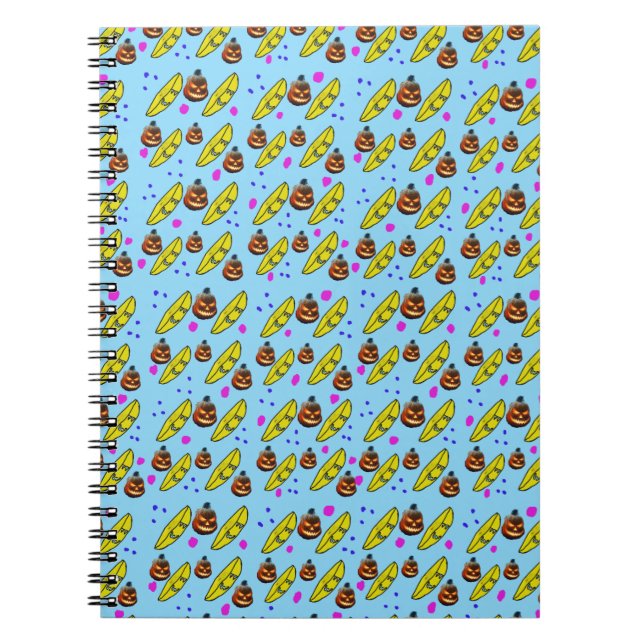 Pumpkin and Banna Notebook (Front)