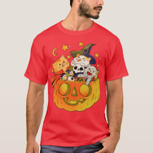 Pumpkin and Cats T-Shirt
