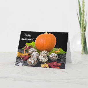 Pumpkin and Cupcakes Card