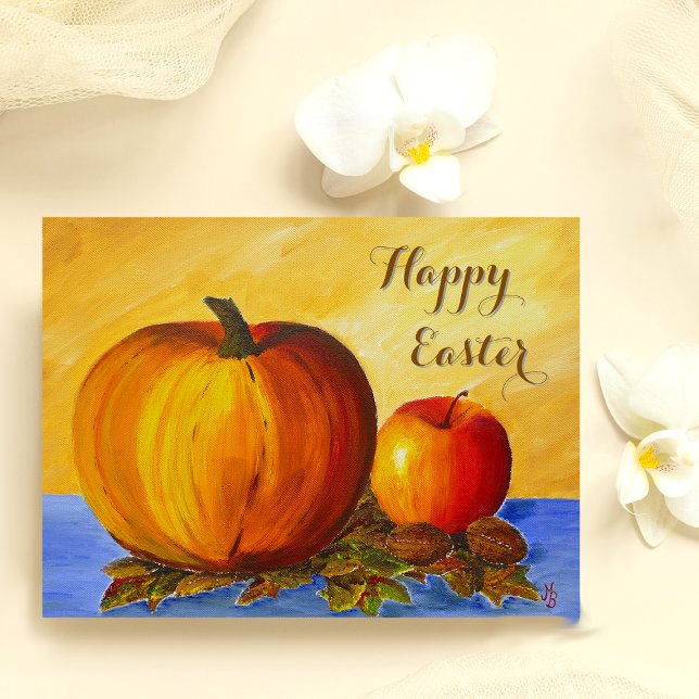 Pumpkin and Nuts Postcard (Creator Uploaded)