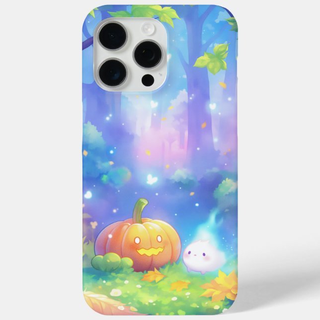 Pumpkin and Playful Spirits Case-Mate iPhone Case (Back)