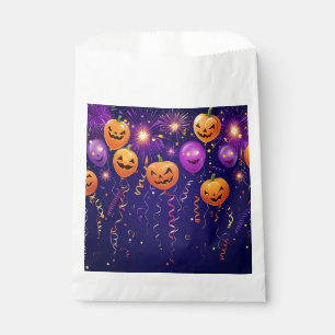 Pumpkin Balloons, Halloween, author Natasha Us   Favour Bag