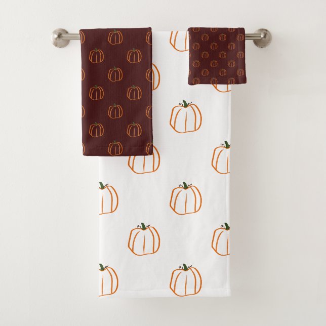 Pumpkin Bathroom set (Insitu)