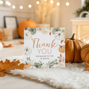 Pumpkin Birthday Favour Tag