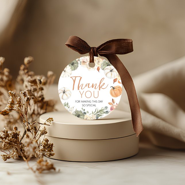 Pumpkin Birthday Favour Tag (Creator Uploaded)