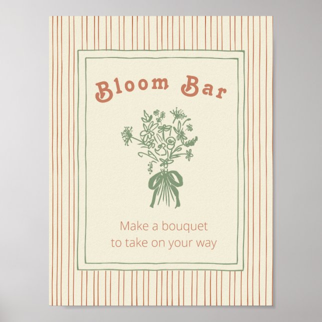 Pumpkin: Bloom Bar Sign (Front)