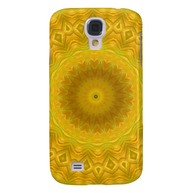 Pumpkin Blossom Kaleidoscope Case-Mate Samsung Galaxy Case (Back)