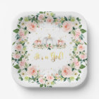Pumpkin Blush Pink And Gold Baby Shower Party