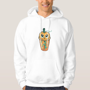 Pumpkin Boba Jellyfish Hoodie