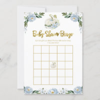 Pumpkin Boy Fall Baby Shower Bingo