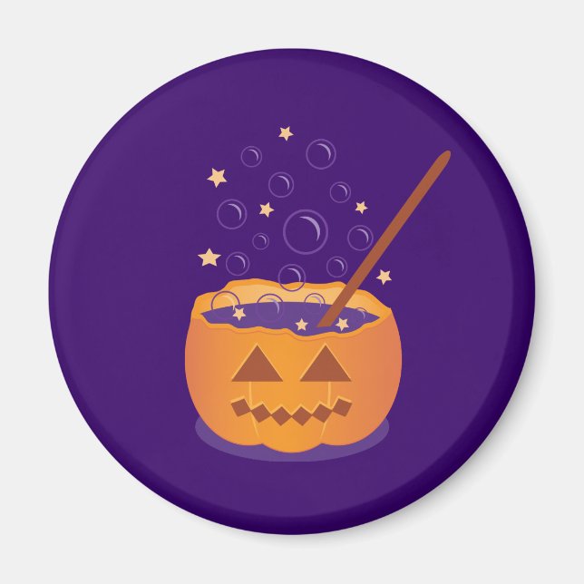 Pumpkin Brew Magnet (Front)