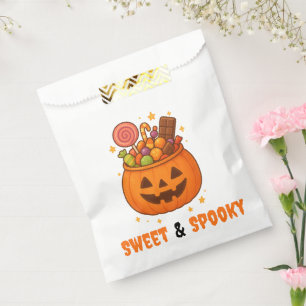 Pumpkin Bucket Full of Sweet - Halloween Favour Bag