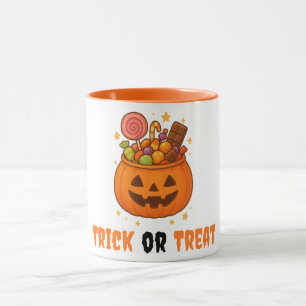 Pumpkin Bucket Full of Sweet - Halloween  Mug