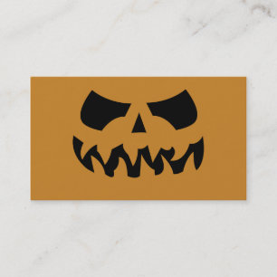 Pumpkin business cards