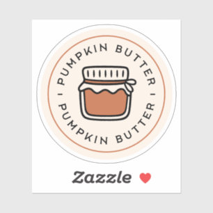 Pumpkin butter jar homemade spread aesthetic