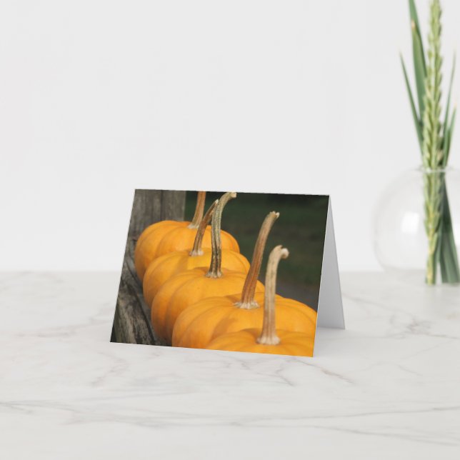 Pumpkin Card (Front)