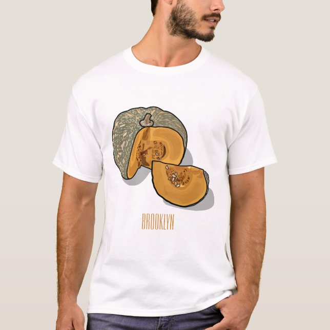 Pumpkin cartoon illustration  T-Shirt (Front)