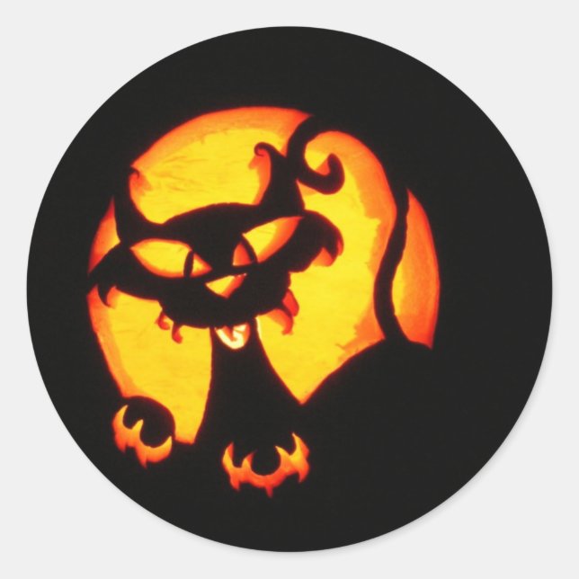 Pumpkin Carving Stickers (Front)