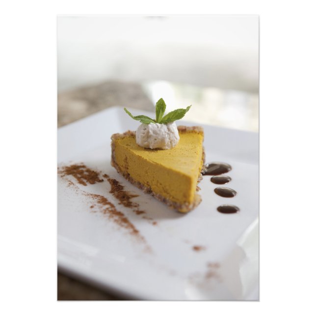 Pumpkin Cheesecake Photo Print (Front)