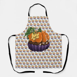 Pumpkin Cupcake Apron