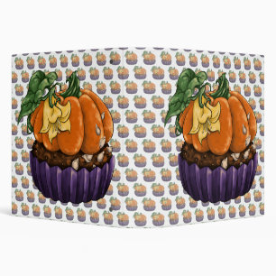 Pumpkin Cupcake Binder