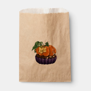 Pumpkin Cupcake Favour Bag