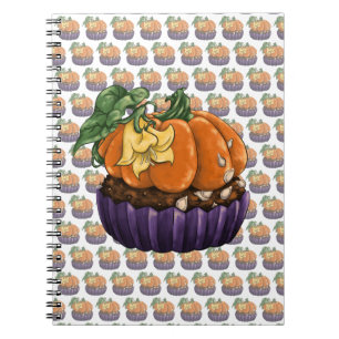 Pumpkin Cupcake Notebook