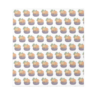 Pumpkin Cupcake Notepad