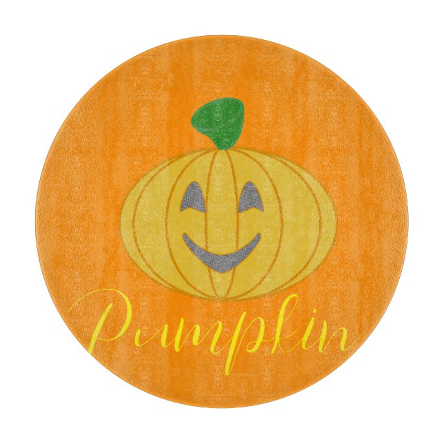 Pumpkin Cutting Board (Front)