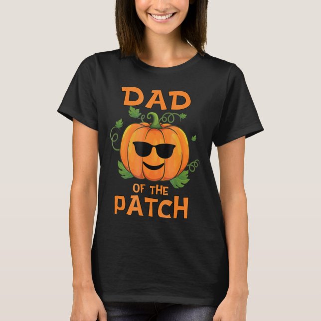 Pumpkin Dad of the Patch T-Shirt Family Halloween