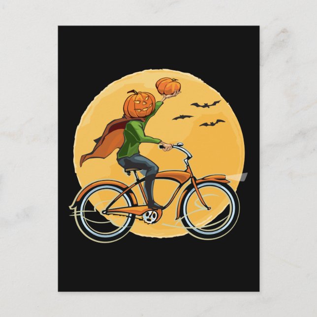 Pumpkin Delivery Postcard (Front)