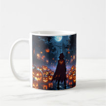 Pumpkin Demon Mug – Spooky Halloween Anime