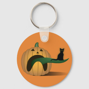 Pumpkin Disgust Keychain