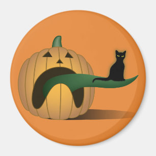 Pumpkin Disgust Magnet