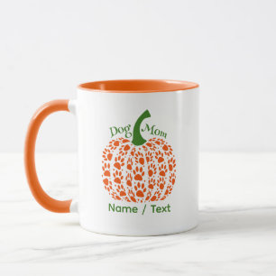 Pumpkin Dog Mom Mug – Funny Personalized Fall Gift