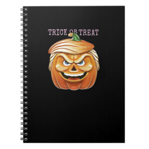Pumpkin Donald, Funny Halloween Scary Classic Notebook