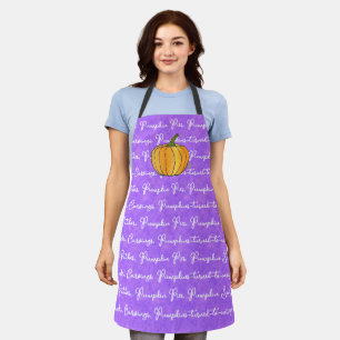 Pumpkin Don't Be Shy All-Over Print Apron