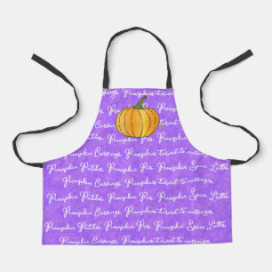 Pumpkin Don't Be Shy KID'S All-Over Print Apron