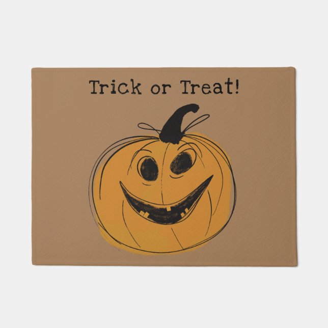 Pumpkin Door Mat (Front)