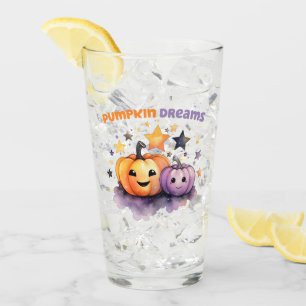 Pumpkin Dreams Glass