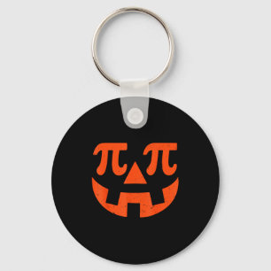 Pumpkin E Funny Math Thanksgiving Science Teacher Keychain