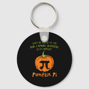 Pumpkin E Math Shirt Funny Halloween Thanksgiving Keychain