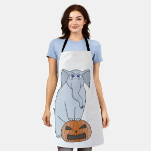 Pumpkin Elephant Apron