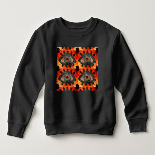 Pumpkin eye sweatshirt