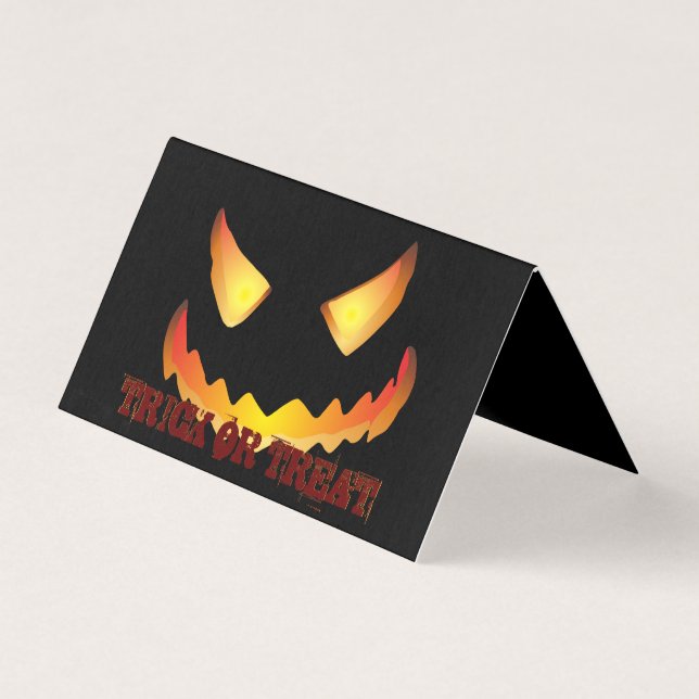 Pumpkin Face 2 for Halloween (Front)