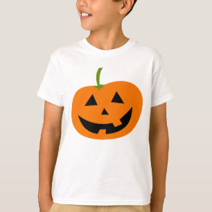 PUMPKIN FACE HALLOWEEN KIDS T-SHIRTS